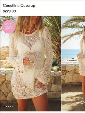Show me your mumu coastline seashell coverup